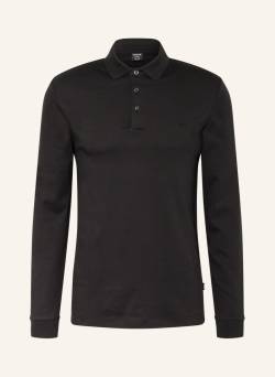 Boss Jersey-Poloshirt Pado schwarz von Boss