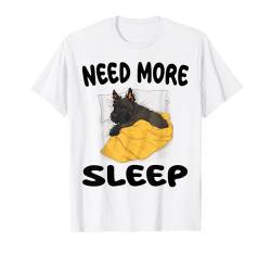 Niedlicher Bouvier Des Flandres Need More Sleep Pyjama Nachthemd T-Shirt von Bouvier Des Flandres Pajamas & Nightgown .Co