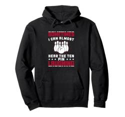 Lustige Bowlingkunst Männer Frauen Bowler Witz Humor Bowling Spruch Pullover Hoodie von Bowling Shirts & Gifts