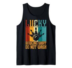 Lustige Bowlingkunst Männer Frauen Bowler Witz Humor Bowling Spruch Tank Top von Bowling Shirts & Gifts