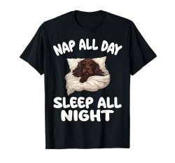 Niedlicher Boykin Spaniel Nickerchen den ganzen Tag Schlaf die ganze Nacht Pyjama T-Shirt von Boykin Spaniel Pajamas & Nightgown .Co