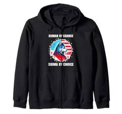 I Heart Werwolfs Sigma Funny Cringe Werwolf Wolf Meme Kapuzenjacke von Brainrot Sigma Shirt Funny America Wolf Sigma Meme