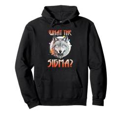 Was ist das Sigma Ironic Meme Shirt? Cooles lustiges Sigma Wolf Meme Pullover Hoodie von Brainrot Sigma Shirt Funny Rizz Wolf Sigma Meme