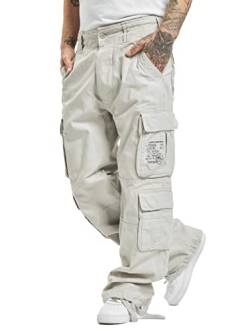 Brandit Herren Pure Vintage Pants Hose, Weiß (Old White 12), 3XL von Brandit