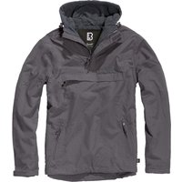 Brandit Windbreaker - S bis XXL - für Männer - Größe M - anthrazit von Brandit