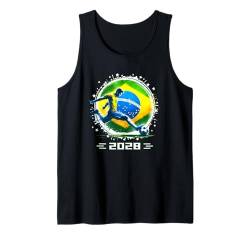 Brasilien Spieler Jungen Kinder Männer Jugend Frauen Tank Top von Brasilien Ball Brasilien Spieler Brasilien 2028