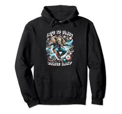 Breakdance B-boy Life is short, dance hard Pullover Hoodie von Breakdance B-boy Stunt Street Dancer