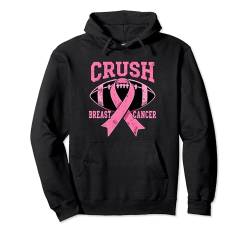 Crush Brustkrebsbewusstsein American Football Frauen Kinder Pullover Hoodie von Breast Cancer Awarene Pink American Football Women