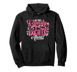 Brustkrebs-Bewusstseins-Krieger rosa Schleife Brustkrebs Pullover Hoodie von Breast Cancer Awareness Month Women Gifts