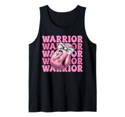 Brustkrebs-Bewusstseins-Krieger rosa Schleife Brustkrebs Tank Top von Breast Cancer Awareness Month Women Gifts