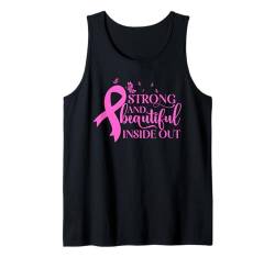 Brustkrebs-Bewusstseins-Krieger rosa Schleife Brustkrebs Tank Top von Breast Cancer Awareness Month Women Gifts