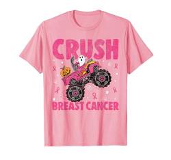 Crush Brustkrebs-Bewusstsein Monster Truck Halloween Kinder T-Shirt von Breast Cancer Awareness Shirts Kids Toddler Boys