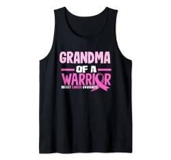 Grandma Of A Warrior Brustkrebs-Bewusstsein Tank Top von Breast Cancer Awareness Supporter Apparel & Gifts