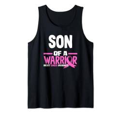 Son Of A Warrior Brustkrebs-Bewusstsein Tank Top von Breast Cancer Awareness Supporter Apparel & Gifts