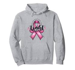 Pink Ribbon Brustkrebs-Bewusstsein Pullover Hoodie von Breast Cancer Warrior Fighter Survivor Gifts Women