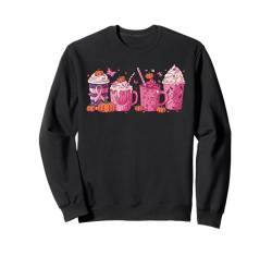 Pink Ribbon Brustkrebs-Bewusstsein Sweatshirt von Breast Cancer Warrior Fighter Survivor Gifts Women