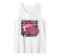 Tackle Cancer Pink Ribbon Brustkrebs-Bewusstsein Tank Top von Breast Cancer Warrior Fighter Survivor Gifts Women