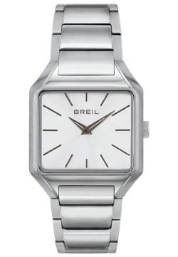 Breil, Nur-Zeit Damenuhr The B Collection, Damenuhr mit Originellem und Minimalistischem Design, mit Quarzwerk Myota 2025 und Wasserdichtigkeit bis 5 ATM von Breil