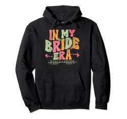 In My Maid Of Honor Era Antrag Brautjungfer Hochzeit Groovy Pullover Hoodie von Bridal Shower Maid Of Honor Gifts