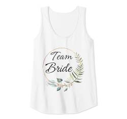 Damen Team Bride, Bachelorette Party, Hochzeit Brautparty Tank Top von Bride Bachelorette Party