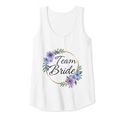 Damen Team Bride, Bachelorette Party, Hochzeit Brautparty Tank Top von Bride Bachelorette Party