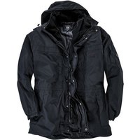 Brigg Funktionsjacke Große Größen Herren 3in1 Funktions-Winterjacke schwarz Brigg von Brigg