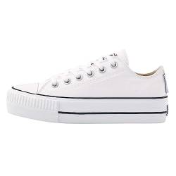 British Knights Damen Kaya Low Sneaker, Weiß, 40 EU von British Knights