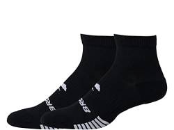 Brooks Ghost Lite Quarter Socken, 2er-Pack, Schwarz, 38-40.5 EU von Brooks