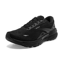 Brooks Herren Adrenaline Gts 23 Sneaker, Black Black Ebony, 48.5 EU von Brooks