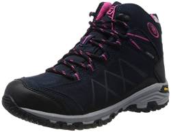 Brütting Damen Kansas High Traillaufschuhe, Marine/pink, 40 EU von Brütting