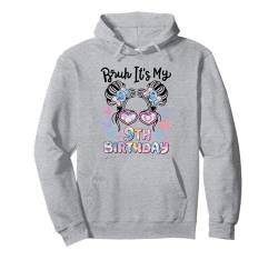 Brush It's My 9th Birthday Retro-Kinder, 9 Jahre alt, Bday Girl Pullover Hoodie von Bruh It's My Birthday Cool Kids Funny Outfits