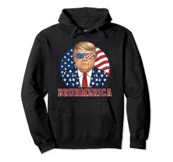 Bruhmerica Donald Trump Lovers USA Flag Funny Election Pullover Hoodie von Bruh This America Lovers For Presidential Election