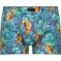 bruno banani Wild Thing Short kurz, atmungsaktiv, Tiger-Motiv, Gummibund, für Herren, mehrfarbig, M von Bruno Banani