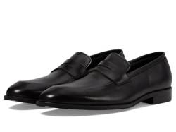 Bruno Magli Herren Maioco Penny Loafers Slip-On, luxuriöse Lederschuhe, Braun, 49 EU Weit von Bruno Magli