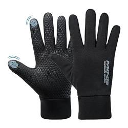 Kinder Handschuhe Wasserdicht Reithandschuhe Winter Warme Thermo Fleece Fahrradhandschuhe Anti-Rutsch Winddicht Leichte Touchscreen Laufhandschuhe Sporthandschuhe FüR Jungen MäDchen (XL) von Bseical