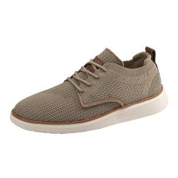 Btruely Schuhe Herren, Schuhe Herren, Wearbreeze Schuhe Herren, Schuhe Herren, Ultimativer Komfort Stil,Freizeitkleidung-Bootsschuh (B-Khaki, 40) von Btruely