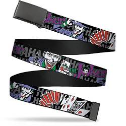 Buckle-Down Herren Webgürtel Joker 3,8 cm Gürtel, Mehrfarbig, Einheitsgröße von Buckle-Down