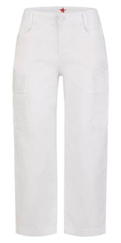 Buena Vista Stoffhose Loose Cargo Stretch Twill in weiß (DE/NL/SE/PL, Alphanumerisch, S, Regular, Regular, Weiss) von Buena Vista