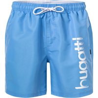 bugatti Herren Badeshorts blau Mikrofaser Mit Prints von Bugatti