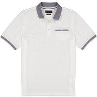 bugatti Herren Polo-Shirts weiß von Bugatti