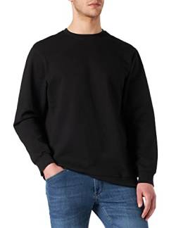 Build Your Brand Herren BB003-Basic Crewneck Kapuzenpullover, Black, 4XL von Build Your Brand