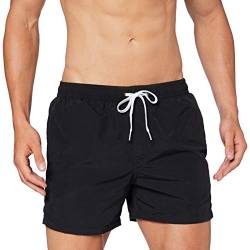 Build Your Brand Herren BY050-Swim Shorts Badehose, black, XXL von Build Your Brand