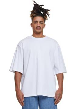 Build Your Brand Herren BY256-Oversized Sleeve Tee T-Shirt, White, XXL von Build Your Brand