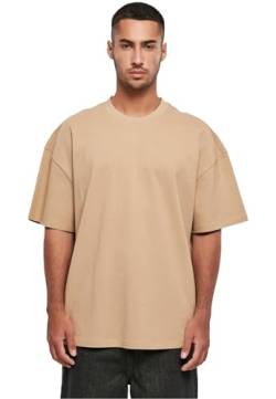 Build Your Brand Men's BY163-Ultra Heavy Cotton Box Tee T-Shirt, unionbeige, XL von Build Your Brand