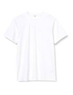 Build Your Brand Mens BY133-Back Seam Tee T-Shirt, Weiß, S von Build Your Brand