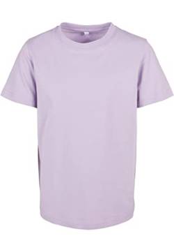 Build Your Brand Unisex Kinder BY158-Kids Basic Tee 2.0 T-Shirt, Lilac, 158/164 von Build Your Brand