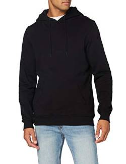 Build Your Brand mens Organic Hoody Hooded Sweatshirt, Schwarz, 5XL von Build Your Brand