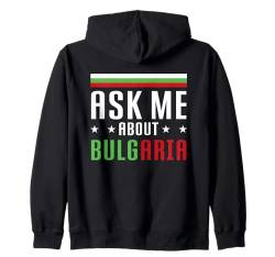 Bulgarien Bulgarische Flagge Kapuzenjacke von Bulgarian Gifts for Men Women