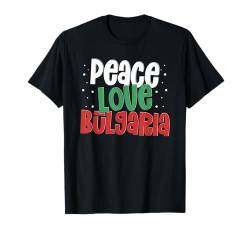 Bulgarien Bulgarische Flagge T-Shirt von Bulgarian Gifts for Men Women