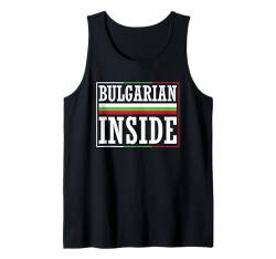 Bulgarien Bulgarische Flagge Tank Top von Bulgarian Gifts for Men Women